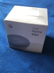 NEW Google Home Mini Smart Speaker with Google Assistant Chalk Gray GA00210-US - Picture 1 of 2