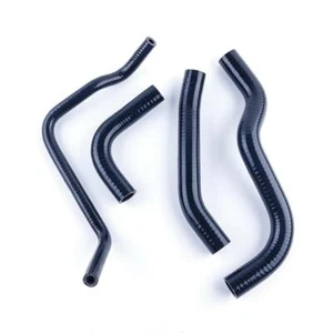 Black For 03-06 HONDA CB600F CB 600F HORNET Silicone Radiator Coolant Hose Kit - Bild 1 von 8