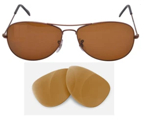 newpolar reemplazo lentes polarizadas para ray ban 3362 59 tamaño marrón - Imagen 1 de 1