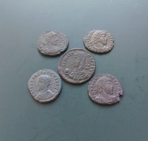 5 coins of the Roman Empire LOT! 18-23mm - Picture 1 of 2