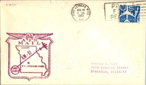 Central Airlines First Flight Fort Leonard Wood Missouri - Saint Louis - 1961 - Picture 1 of 2