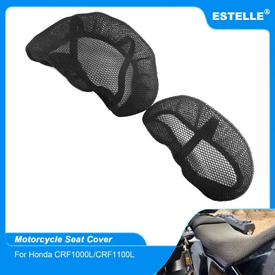 Capa de assento respirável tecido malha antiderrapante para Honda CRF1000L Africa Twin Motos - Imagem 1 de 4