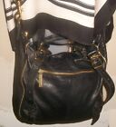 Liebskind Berlin Large Black-Leather Top-zip Convertible Crossbody Bag $399
