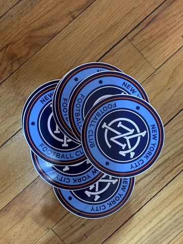 NY City FC 2015 Soccer MLS NYCFC Futbol Club Football Yankees Magnet /season Tic Cover
