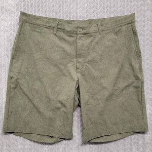 Pantaloncini Nike Golf Standard Fit Dri-Fit verdi stampa moderna 803047 uomo taglia 40 - Foto 1 di 8