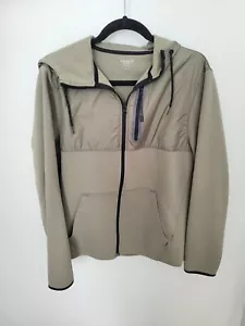Old Navy Dynamic Fleece Kapuze Herrenjacke grün mit vollem Reißverschluss Größe mittlere Taschen - Bild 1 von 10