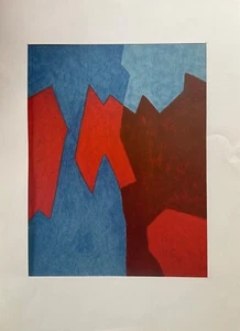 POLIAKOFF LITHOGRAPHIE ORIGINALE POUR REVUE XXè 1968 IMP MOURLOT - Picture 1 of 2