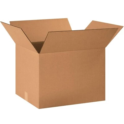 20 x 16 x 14 Shipping Boxes Moving Boxes Corrugated Kraft 20/Bundle 20/Pack - Image 1 of 4