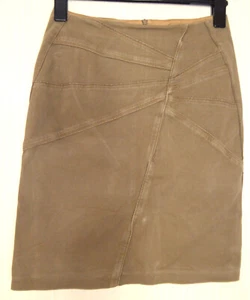 STRENESSE Baumwolle Stretch Designer Rock Gr. S / 34-36 braun - Bild 1 von 2