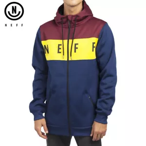 Neff Flint Shredder Technical Snowboard Ski Jacket Hoodie Multi Waterproof - Picture 1 of 5