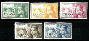EDIFIL 1097/1101** - ISABEL LA CATÓLICA ESPAÑA AÑO 1951 - Imagen 1 de 1