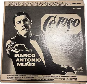 Marco Antonio Muñiz Celoso LP Vinyl Record Album Latin Mono MKL-1742 - Foto 1 di 2