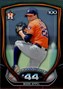 Mark Appel 2015 Bowman Chrome Bowman Scouts Card #BTP-44 - Picture 1 of 2