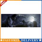4.4x1.2ft Rear Window Graphic Decal Grim Reaper Moon Cemetery Sticker for Truck 