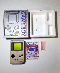 Nintendo Game Boy Classic DMG-01 With BOX & MANUAL TESTED WORKING 100%Authentic. - Picture 1 of 6