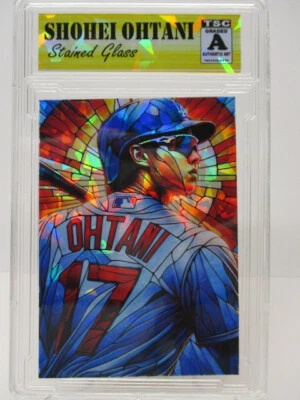 2025 Los Angeles SP/99 Sport Anime Stained Glass Shohei Ohtani MLB ex rc - Image 1 of 2