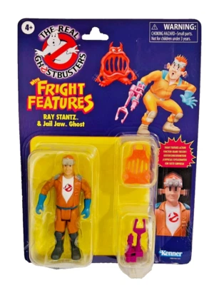 Kenner The Real Ghostbusters Fright Features RAY STANTZ 5 pulgadas Figura y mandíbula de cárcel Foto 1 de 4