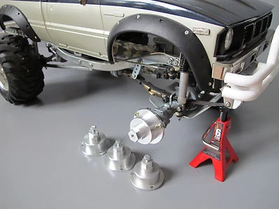 Tamiya Toyota Bruiser Mountaineer 1/10 Wheel Adapter set Hub converter 12mm hex - Image 1 of 4