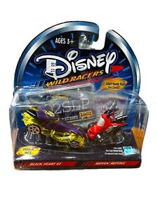 NEW Disney Wild Racers Dragon Pack Black Heart GT and Rippin’ Reptile Mulan Cars