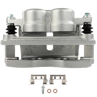 Pinzas de freno delanteras izquierdas con soporte para 08-17 BUICK ENCLAVE 07-2016 GMC ACADIA Foto 1 de 4