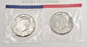 1988 P & D Kennedy Half Dollar Set (2 Coins) *MINT CELLO* **FREE SHIPPING** - Picture 1 of 6