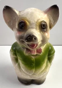 Vintage/Antique Chalkware Pig Carnival Prize RARE Animal Figure - Picture 1 of 6