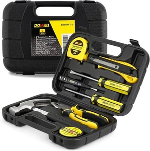 DOWELL Small Homeowner Tool Set 9 Pieces General Household Hand Tool...  - Picture 1 of 7