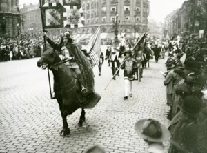 Frankreich Lille Große Historische Parade Philippe le Hardi Foto Echo du Nord 1932 - Bild 1 von 3