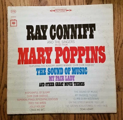 Ray Conniff & the Singers Music from Disney MARY POPPINS Sound Music  VG+ / VG+ - Image 1 of 4