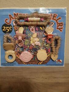 Vintage Rare "Candy Jewelry" Old Gumball Vending Machine Display Card