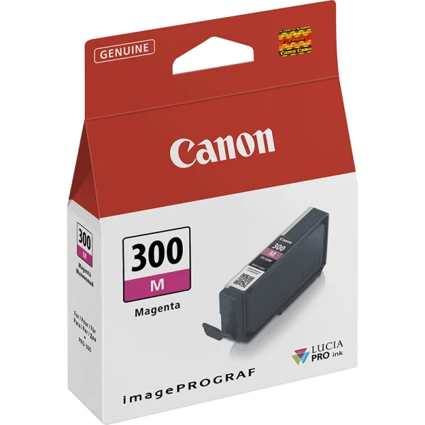 Original Canon PFI-300M Magenta Ink Cartridge for imagePROGRAF PRO-300 / PFI-300 - Image 1 of 1