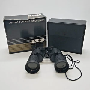 Vintage Jessop Flagship 10X50 ZCF Binoculars w/Neck Strap & Case, No Lens Caps - Picture 1 of 15