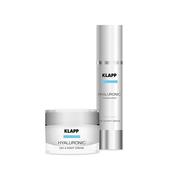 KLAPP HYALURONIC Multiefecto Día y Noche Crema y Día y Suero 50ml+50ml Set Foto 1 de 1