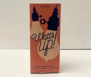 Benefit Watt's Up! Soft Focus Highlighter For Face 9.4 G / 0.33 oz New - Picture 1 of 2