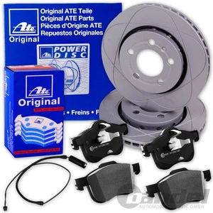 ATE PowerDisc BREMSSCHEIBEN 260mm + BELÄGE VORNE passend für BMW 3er E30 + Z1 - Afbeelding 1 van 8