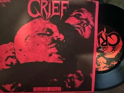 Grief / 13 – Falling Apart / Wither 7" EP 1999 Riotous Assembly – GRIEF-003 VG+ - Image 1 of 4
