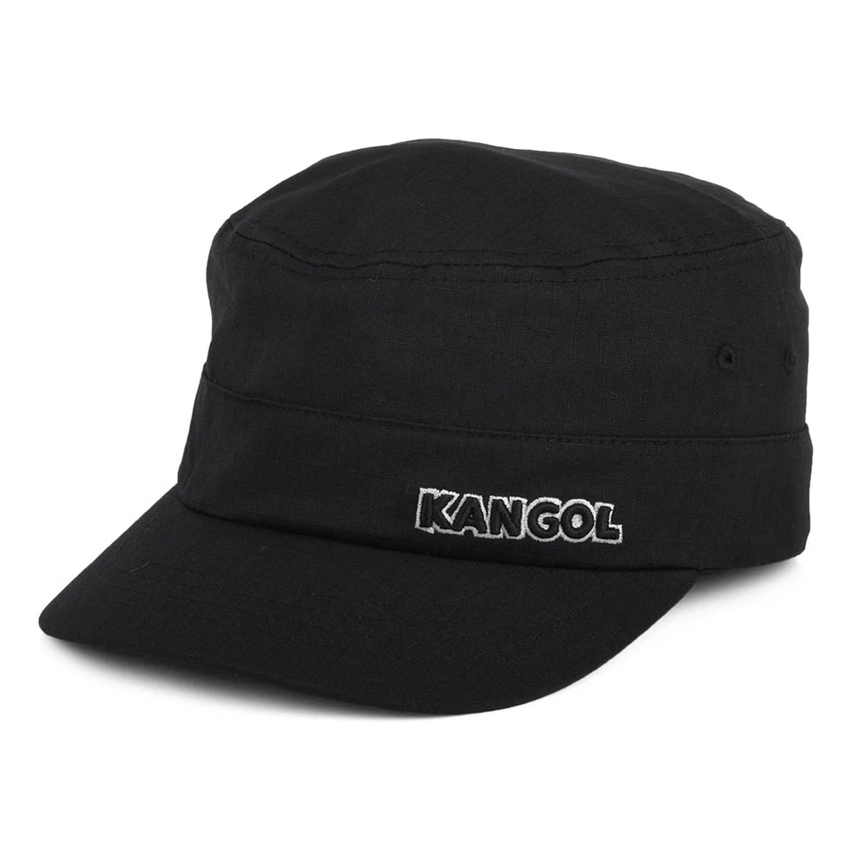 Kangol Ripstop Flexfit Army Cap - Black - Image 1 of 1