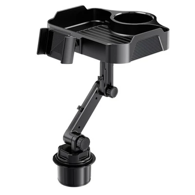 Upgraded Universal Adjustable Car Mount Cup Cradle Holder w/ Tray for Cell Phone - Image 1 of 4
