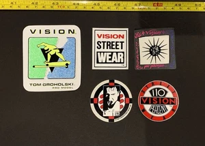 5 Vintage OG Vision Street Wear Aufkleber. - Bild 1 von 2