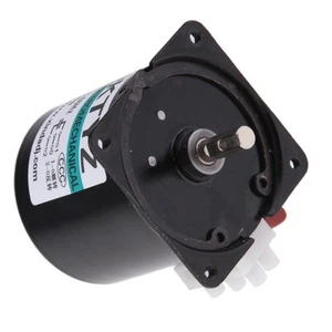60KTYZ 220V 5r/min Mittelwellengetriebe Synchron Permanentmagnetmotor - Bild 1 von 5