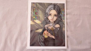Jasmine Becket-Griffith Art Print Gothic Girl, 8x10  - Afbeelding 1 van 10