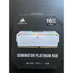 Corsair Dominator Platinum RGB (2x8GB) 16GB DDR4 4000MHz (Free Ship, New) - Picture 1 of 3