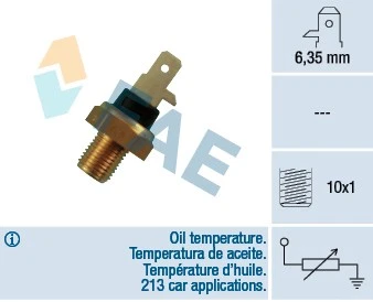 31610 FAE Sensor, coolant temperature for FORD,SEAT,SKODA,VW - Image 1 of 1