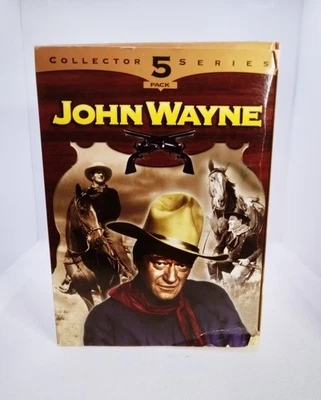 VHS - John Wayne Collection / 5 Tape Box-Set (1997) "4 of 5 Sealed" Vintage - Image 1 of 4