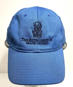 Ritz Carlton Grand Cayman Golf Cap Ball Mütze blau tailliert OSFA leicht Stretch - Bild 1 von 8