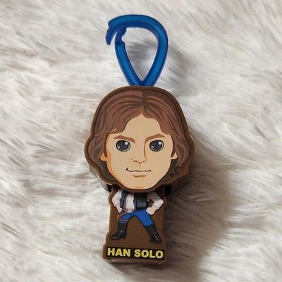 Boneco Clip-On 2019 Han Solo 3,5" (Holograma Boba Fett) McDonald's Star Wars - Imagem 1 de 4