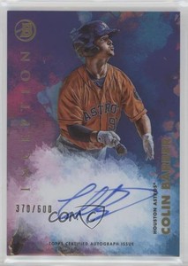 2021 Bowman Inception Inception Auto /600 Colin Barber #PA-CB Auto