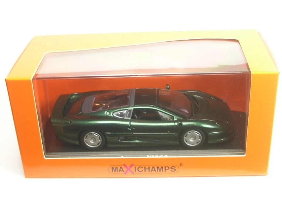 Jaguar XJ 220 (Verde Scuro Metallico) 1991 - 1:43 MAXICHAMPS - Immagine 1 di 1