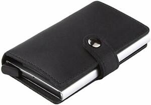 PORTAFOGLIO PORTA CARTE DI CREDITO RFID PELLE ULTRA SLIM CON CLIP UOMO CONTANTI