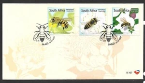 SUDAFRICA, 2017 ABEJAS PARA ÁFRICA ILUSTRADO FDC - Imagen 1 de 1